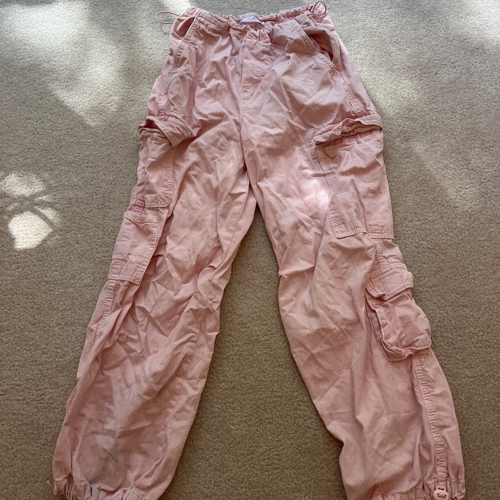 zara girls cargo pants size 10
